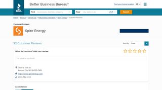 
                            16. Spire Energy | Reviews | Better Business Bureau® Profile - Spire Laclede Gas Portal