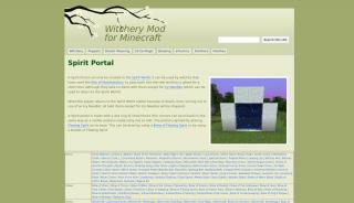 
                            1. Spirit Portal - Witchery Mod for Minecraft - Google Sites - Witchery Spirit Portal