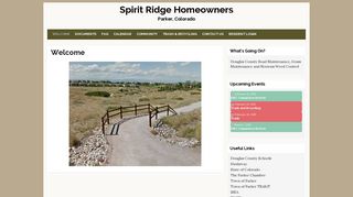 
                            7. Spirit Ridge Homeowners – Parker, Colorado - Spirit Ridge Owners Association Portal