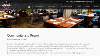 
                            5. Spirit Ridge Resort & Community - Own Spirit Ridge - Spirit Ridge Owners Association Portal