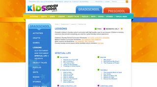 
                            7. Spiritual Life - Kids Sunday School - Kidssundayschool Com Portal