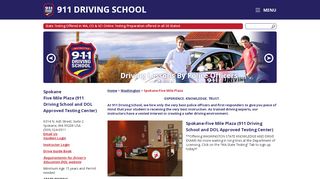 
Spokane-Five Mile Plaza | 911 Driving School  
