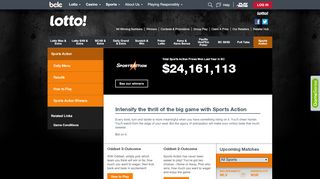 
                            6. Sports Action - Lotto - BCLC - Bclc Login