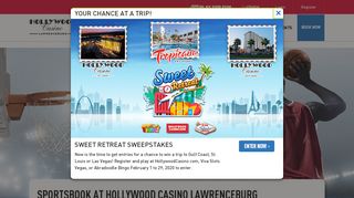 
                            3. Sportsbook at Hollywood Casino Lawrenceburg - Hollywood Sportsbook Login