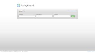 
                            2. SpringAhead: Login - My Knowledge Spring Portal