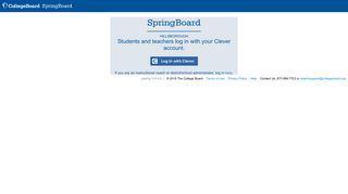 
                            6. Springboard Online - Login - Clever Login Sdhc