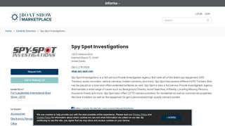 
                            8. Spy Spot Investigations | Boat and Yacht Directory - Spy Spot Gps Tracker Portal
