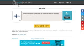 
SpyHide | Cell Phone Spy Software Reviews
