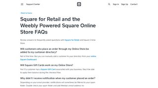 
                            8. Square for Retail and the Weebly Powered Square Online ...