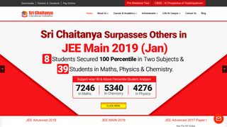 
                            5. Sri Chaitanya NEET UG Coaching-JEE Main-IIT JEE Coaching