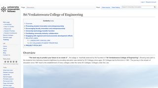 Sri Venkateswara College of Engineering - University Innovation - Svce Student Portal