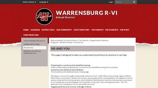 
                            7. SSI and You - Warrensburg R-VI School District - Ssi Yearbooks Login