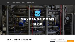 
                            8. SSO - Single Sign On | Maxpanda CMMS Blog - Maxpanda Portal