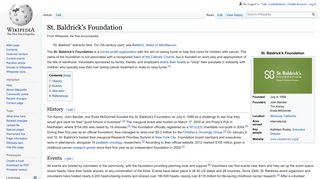 
                            5. St. Baldrick's Foundation - Wikipedia - St Baldrick's Sign In