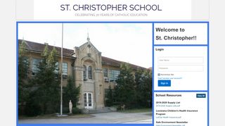 
                            1. St. Christopher!! - PlusPortals - Rediker Software, Inc. - St Christopher Plus Portal