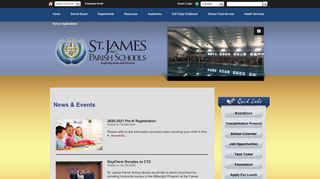 
St. James Parish Schools: Home
