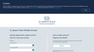 
                            2. St. James's Place Wealth Management - Sjp Login Portal