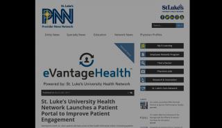 
                            4. St. Luke's University Health Network Launches a Patient Portal to ... - Evantage Health Patient Portal