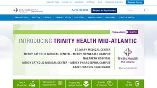 
                            8. St. Mary Medical Center, Langhorne PA - St Clare's Patient Portal