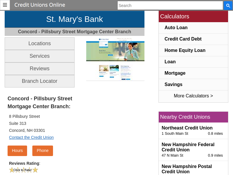 
                            6. St. Mary's Bank - Concord, NH at 2 Pillsbury Street