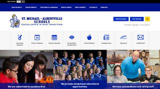 
St. Michael-Albertville Schools / Homepage

