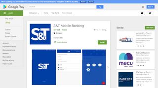 S&T Mobile Banking - Apps on Google Play - S And T Bank Online Portal