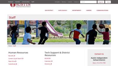 Staff  Austin ISD - Austin Independent School District