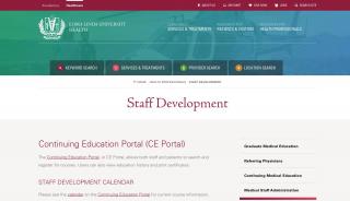 
Staff Development - For Health Professionals | Loma Linda University ...
