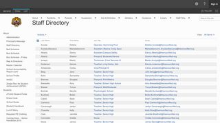 
                            6. Staff Directory - All Items - Fresno Unified School District - Edison Atlas Student Portal