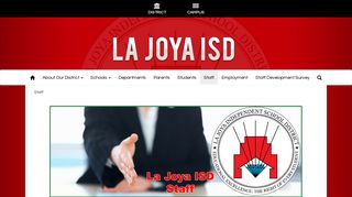 
                            2. Staff - La Joya ISD - La Joya Isd Employee Portal