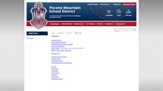
                            1. Staff Links / Staff Links - Pocono Mountain School District - Pmsd Staff Portal