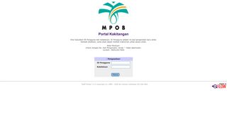 
                            1. Staff Portal 1.3.4 - MPOB - Staff Portal Mpob