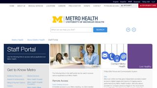 
                            7. Staff Portal - Metro Health Hospital Metro Health - Horizon Health Network Email Login