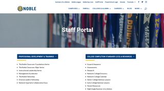 
                            4. Staff Portal | Noble Network of Charter Schools - Noble Employee Portal