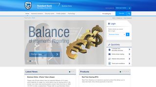 
                            8. Standard Bank - Business Integrator Online Portal