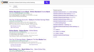 standard chartered bank kenya online banking - WOW.com ... - Stanchart Kenya Online Banking Portal
