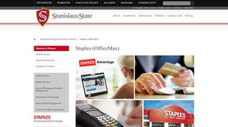 
                            6. Staples (OfficeMax) | California State University Stanislaus - Order Staplesadvantage Portal
