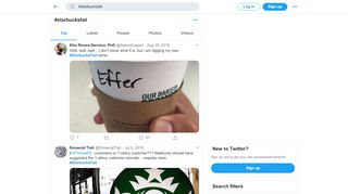 
                            7. #starbucksfail hashtag on Twitter - Starbucks Sign In Unsuccessful