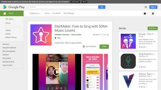 
                            3. StarMaker: Sing with 50M+ Music Lovers - Apps on Google Play - Starmaker Sign Up