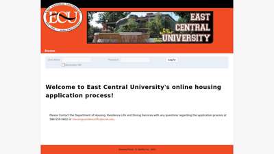 
                            6. StarRez Portal - Welcome to East Central University's ...