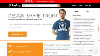 
                            7. Start a T-Shirt Campaigns - SunFrog - Sunfrog Sign Up