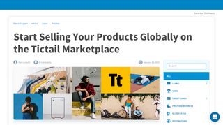
                            4. Start Selling Your Products Globally on the Tictail Marketplace - Tictail Com Portal