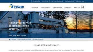 
                            2. Start, Stop, Move Service - Nova Scotia Power - Ns Power My Account Portal