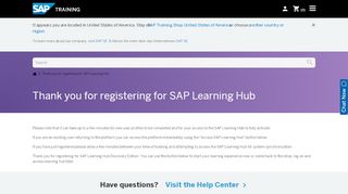 
                            7. Start your SAP Learning Hub experience now! - SAP Training - Sap Learning Hub Discovery Edition Portal