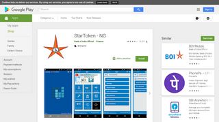 
                            5. StarToken - NG – Apps on Google Play - Bank Of India Star Token Portal