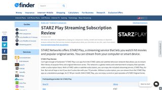 
                            1. STARZ streaming subscription review 2020 | finder.com - Starz Portal Optimum