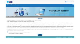 
                            3. State Bank Collect - Onlinesbp Portal Page