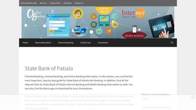 
                            5. State Bank of Patiala Net Banking - Online Banking