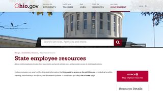 State employee resources - Ohio.gov - Ohio Oaks Sign In