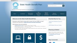 
                            4. State Health Benefit Plan | Division of Georgia Department of ... - State Employees Health Plan Portal